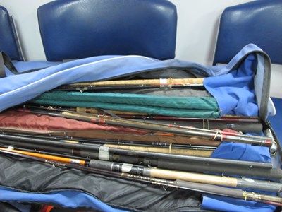 Lot 835 - Steve Clayton Pro Match Rod Bag, with fifteen...