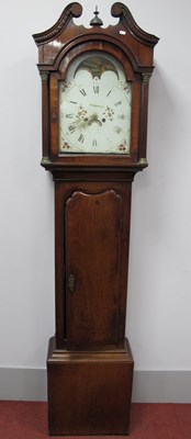 Lot 1468 - An XVIII Century Mahogany Longcase Clock, with...