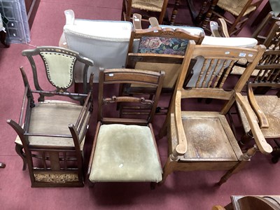 Lot 1532 - Early XX Century Folding Chair, two bedroom...