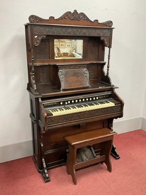 Lot 1521 - Late XIX Century American Organ (Staunton USA)...