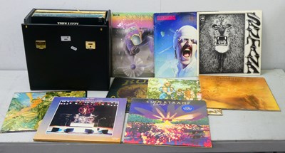 Lot 395 - Rock Inerest LPs, over thirty titles to...