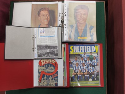 Lot 1373 - Sheffield Wednesday Magazine Prints Throughout...