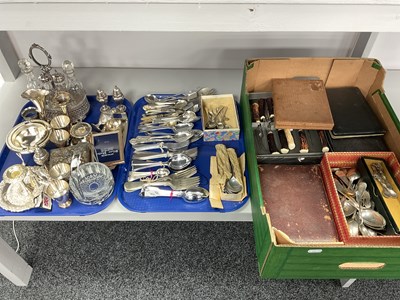 Lot 1107 - A Quantity of Platedware, to include a highly...