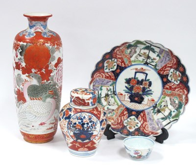 Lot 1140 - A Late XIX Century Japanese Imari Ware Plate,...