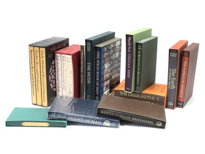 Lot 1362 - Eighteen Folio Society Books of General...