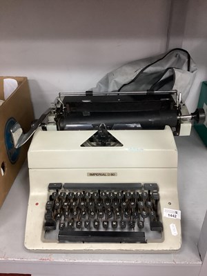 Lot 1037 - Imperial 80 Typewriter.