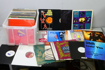 Lot 450 - 12" Singles, over 100 releases by artists...