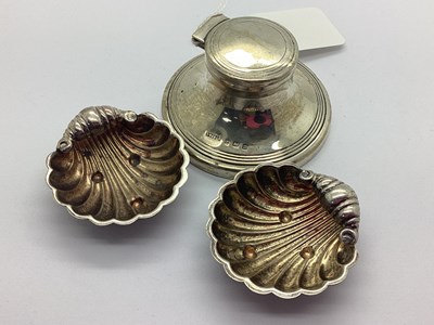 Lot 24 - A Pair of Hallmarked Silver Shell Trinket...
