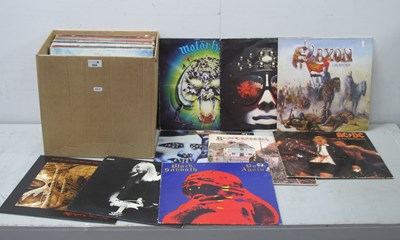 Lot 504 - Rock and Metal LPs, forty albums to include,...