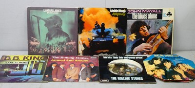 Lot 392 - Seven Noteworthy LPs, comprising of Liam...
