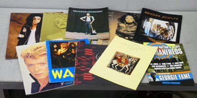 Lot 483 - Tour Programmes, ten to include David Bowie...