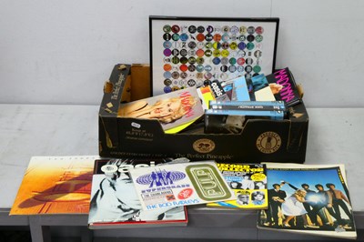Lot 437 - Music Ephemera Books, Posters, for White...
