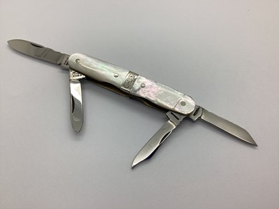 Lot 604 - Stan Shaw (Sheffield); Four Blade Penknife,...