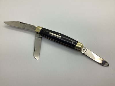 Lot 608 - Stan Shaw (Sheffield); Three Blade Penknife,...