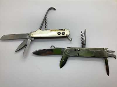 Lot 345 - Multifunction Folding Pocket Knife, including...