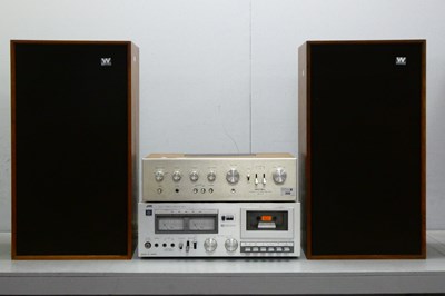Lot 309 - Rotel RA-312 Stereo Integrated Amplifier, JVC...