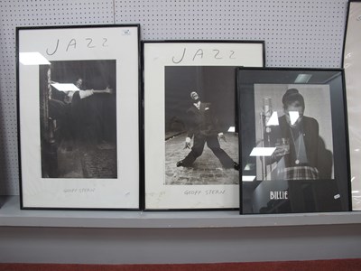 Lot 502 - Three Framed Posters, Billie Holiday, two...