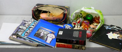 Lot 460 - Elvis Presley Box, includes a quantity of...