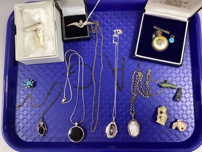 Lot 153 - An Assortment of '925' and Other Jewellery, to...