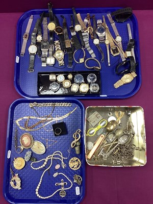 Lot 175 - Wristwatch Heads, including Buler, Lucerne,...