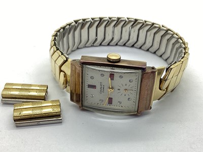 Lot 198 - Chalet; 17Jewels Gent's Wristwatch, the signed...