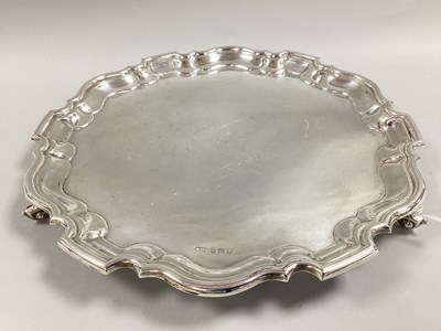 Lot 15 - Fattorini & Sons; A Hallmarked Silver Serving...