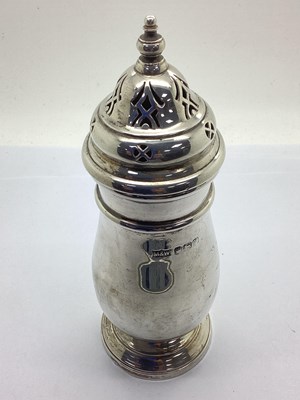 Lot 3 - Mappin & Webb; A Hallmarked Silver Sugar...
