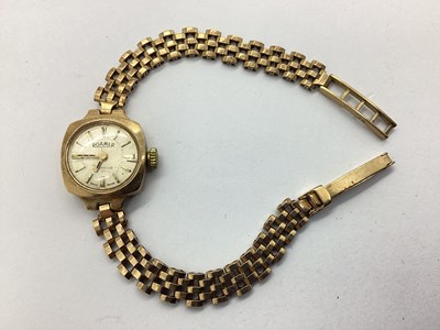 Lot 210 - Roamer; A 9ct Gold Cased Ladies Wristwatch,...