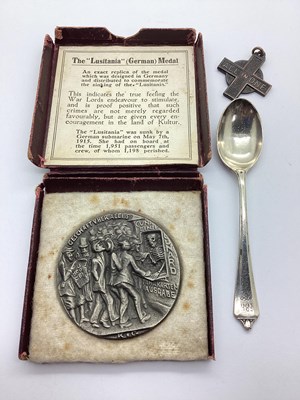 Lot 5 - A Hallmarked Silver Christening Spoon, EL,...