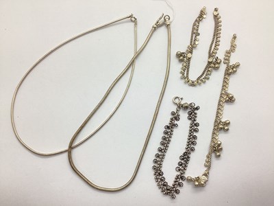 Lot 120 - A Middle Eastern Style Bracelet, stamped "925"...