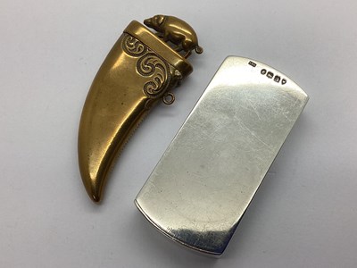 Lot 11 - A Victorian Hallmarked Silver Vesta Case, EHS,...
