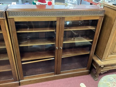 Lot 1503 - Early XX Century Mahogany Display Cabinet with...
