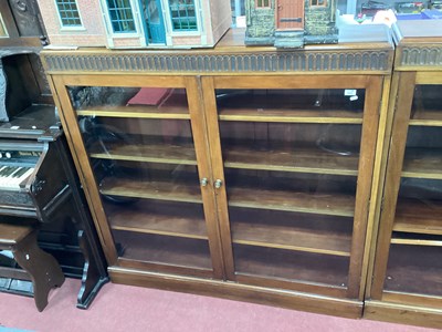 Lot 1522 - Early XX Century Mahogany Display Cabinet with...