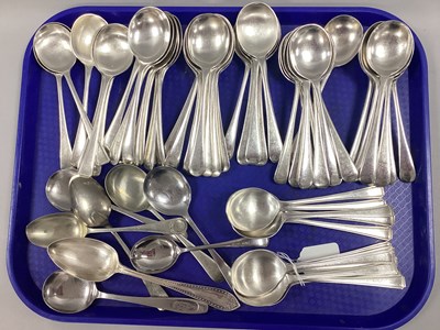 Lot 169 - A Quantity of Plated Spoons, to include...