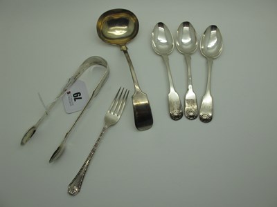 Lot 79 - A Set of Three Provincial Hallmarked Silver...