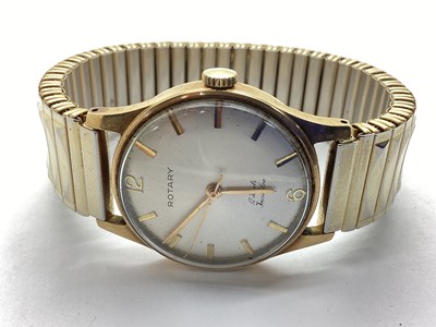Lot 211 - Rotary; A 9ct Gold Cased Gent's Wristwatch,...