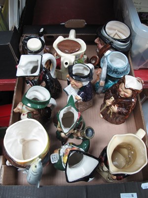 Lot 1045 - A Quantity of Character Jugs and Teapots, to...