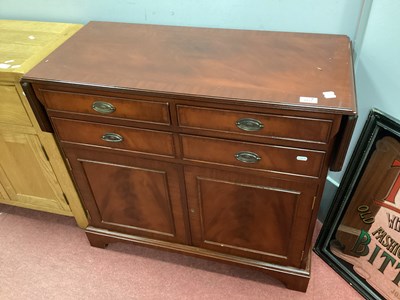 Lot 1543 - Wade Furniture Cabinet with End Fall Leaves...