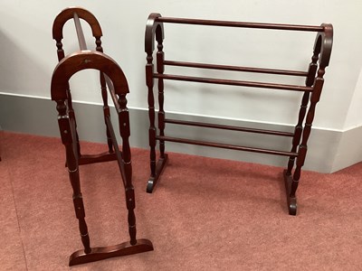 Lot 1552 - Pair of XIX Century Style Stained Mahogany...