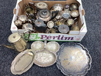 Lot 165 - A Quantity of Platedware, to include EPNS four...