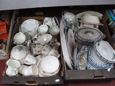 Lot 1033 - Royal Grafton Floral Tea Service, other China...