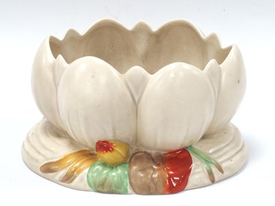 Lot 1212 - Clarice Cliff, Waterlily bowl, with mark on...