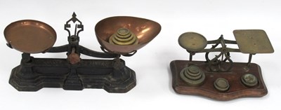 Lot 1347 - W & T Avery Scales, together with XIX Century...
