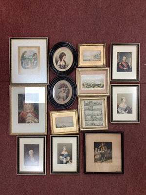 Lot 1479 - Prints in The Baxter Style, including Queen...