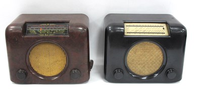 Lot 1431 - Bush Bakelite Cased Radios Type DAC90 and...