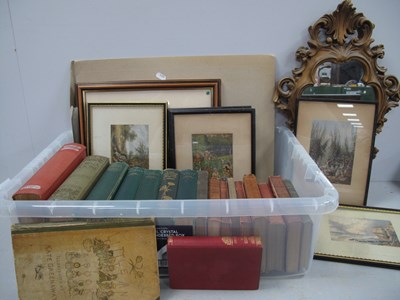 Lot 1065 - Prints, mirror, Kate Greenaway 'Little Ann'...