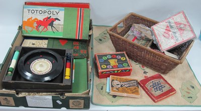 Lot 1376 - Roulette, Totopoly, Monopoly, Sorry, other...