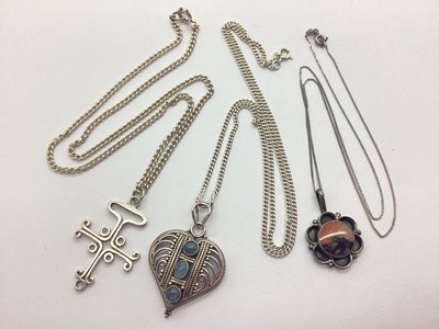 Lot 121 - Ola Gorie; A St Nicholas Cross Pendant, of...