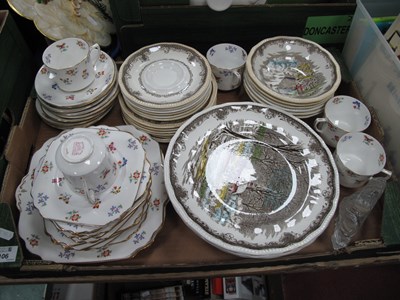 Lot 1106 - Dutchess Butterfly Tea Ware of Twenty-Six...