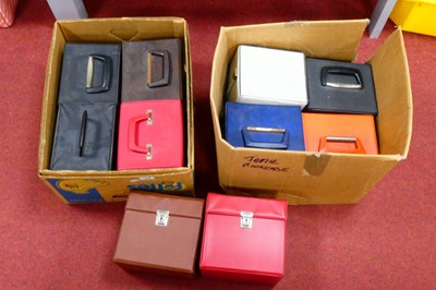 Lot 462 - 7" Single Record Carry Cases, ten in total.